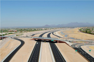 Red Mountain Freeway, Power Road to University Drive